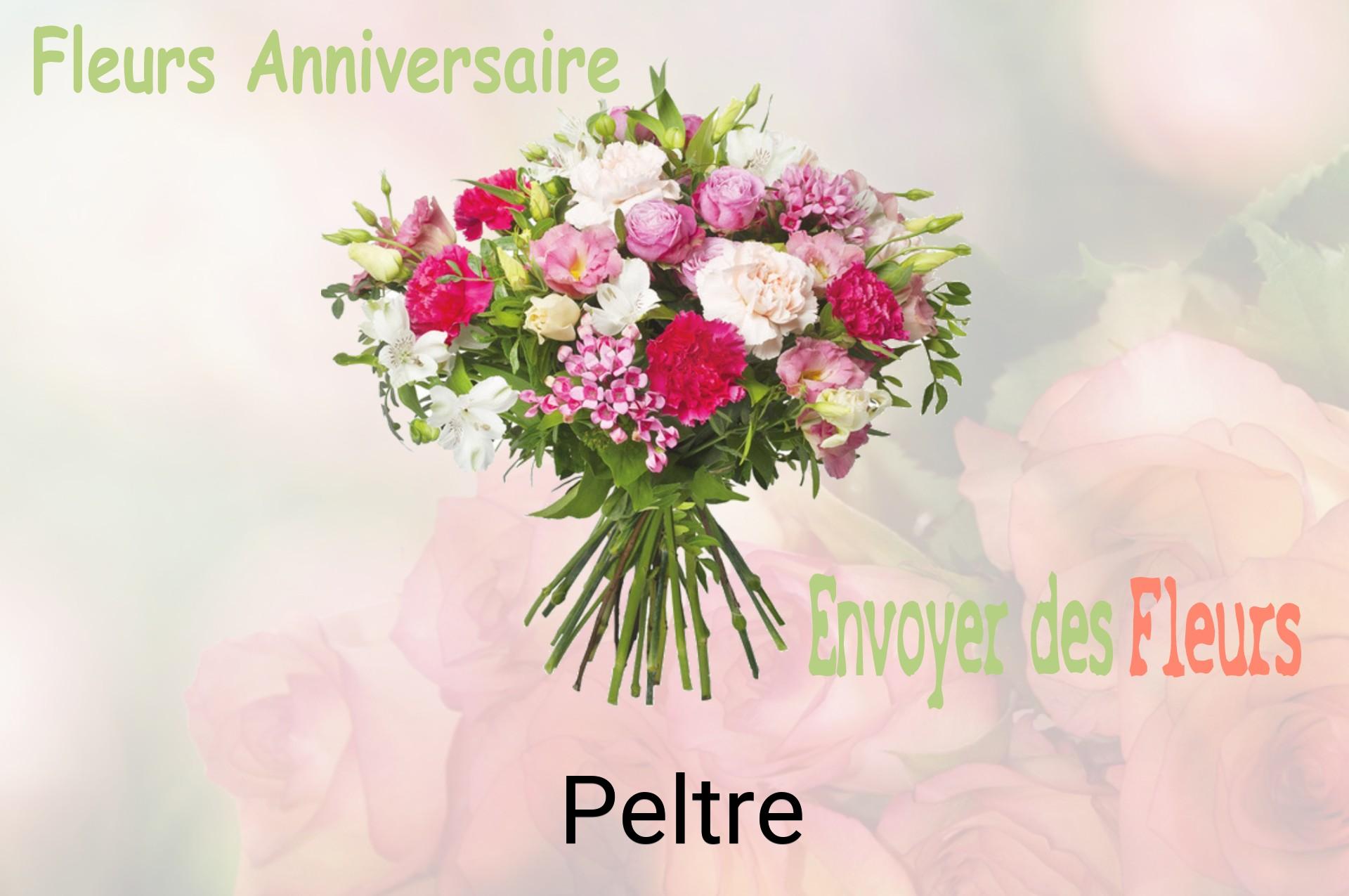 Bouquet de fleurs d’anniversaire livré à Peltre